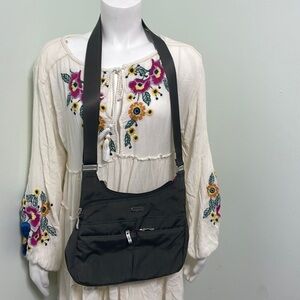 Baggallini Charcoal Crossover Crossbody Bag